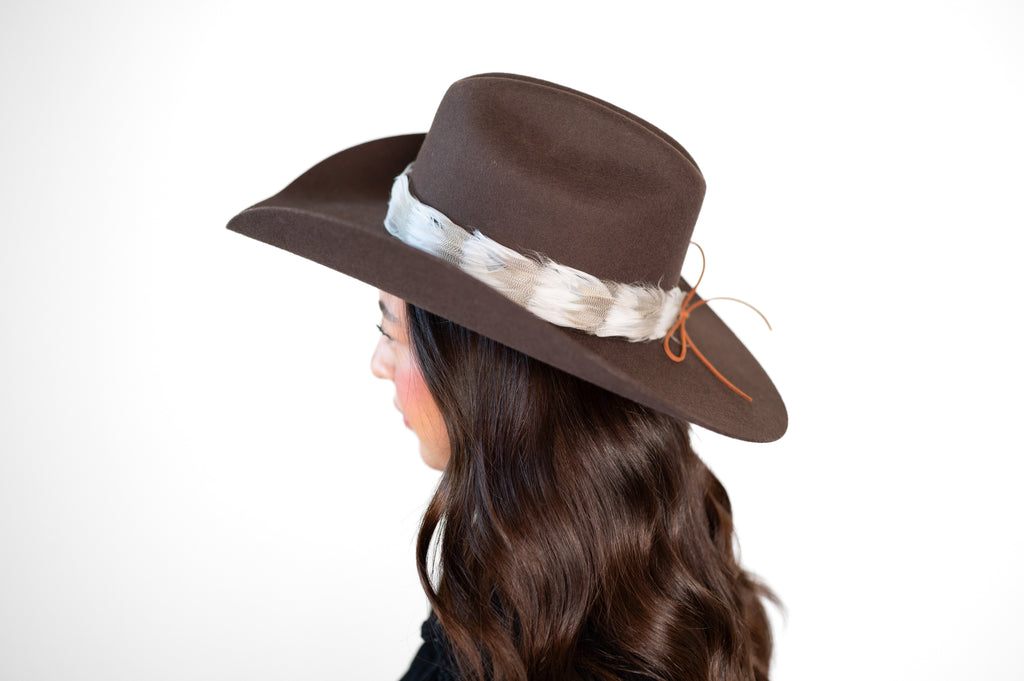 Feather Hat Band — Moonlit