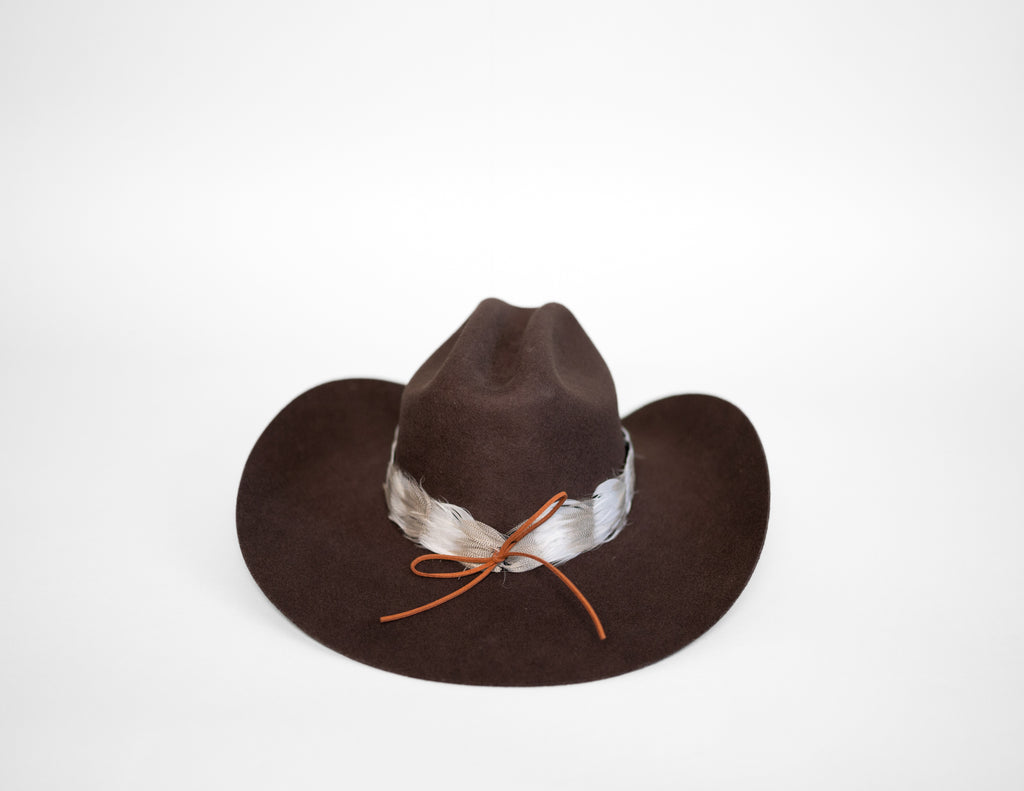 Feather Hat Band — Moonlit