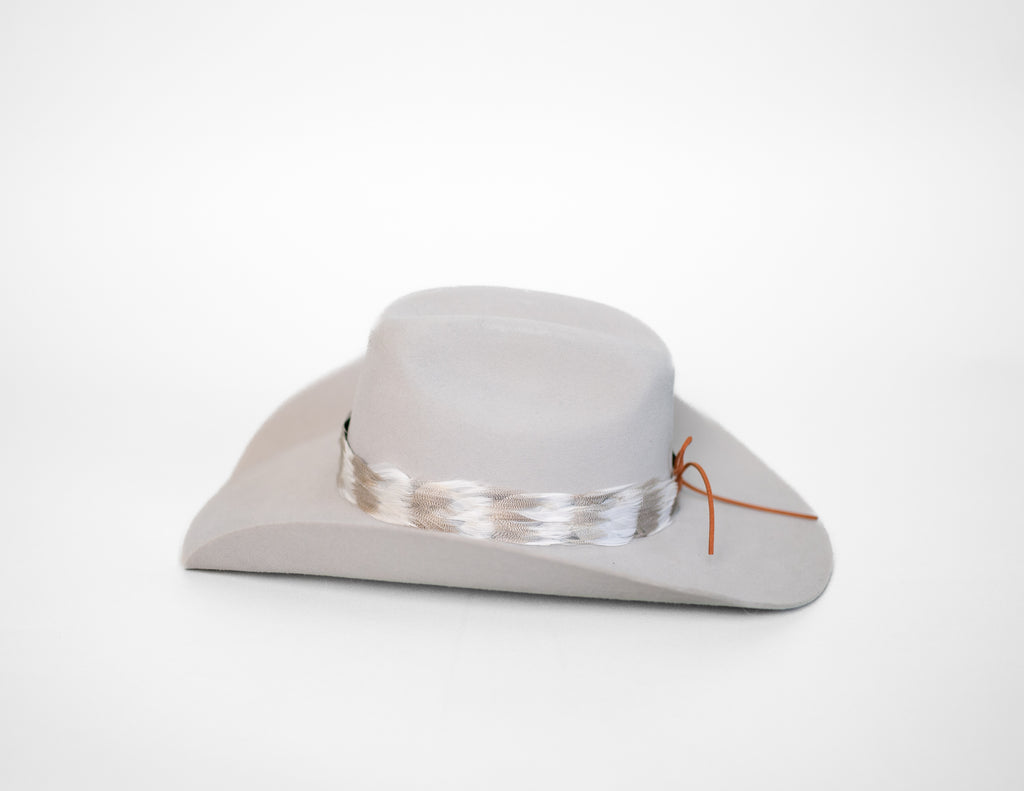 Feather Hat Band — Moonlit