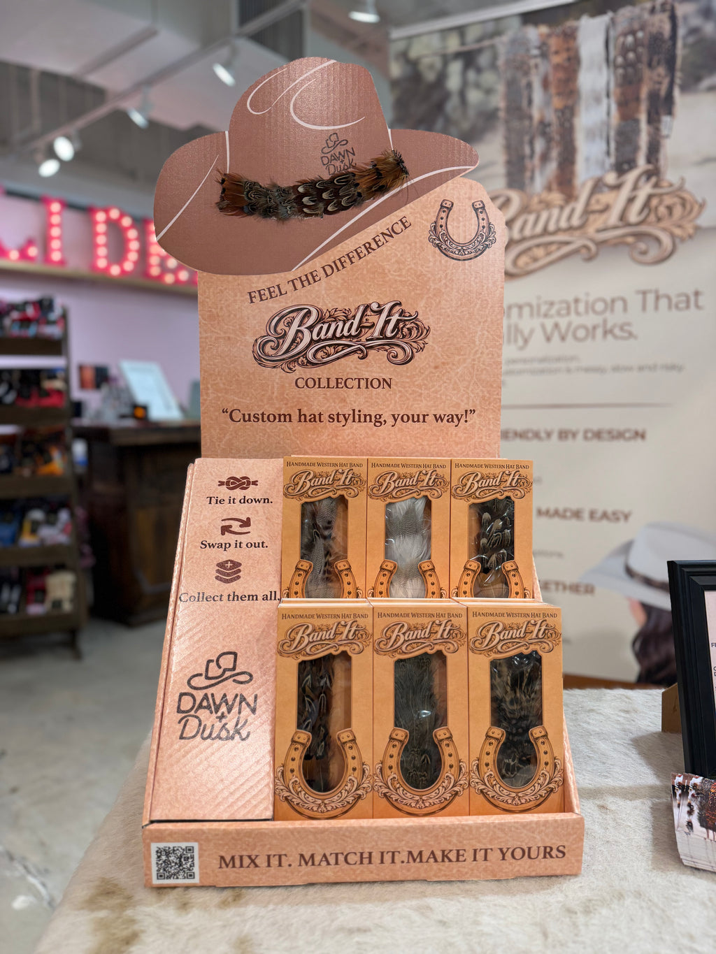 Feather Hat Band - High Noon