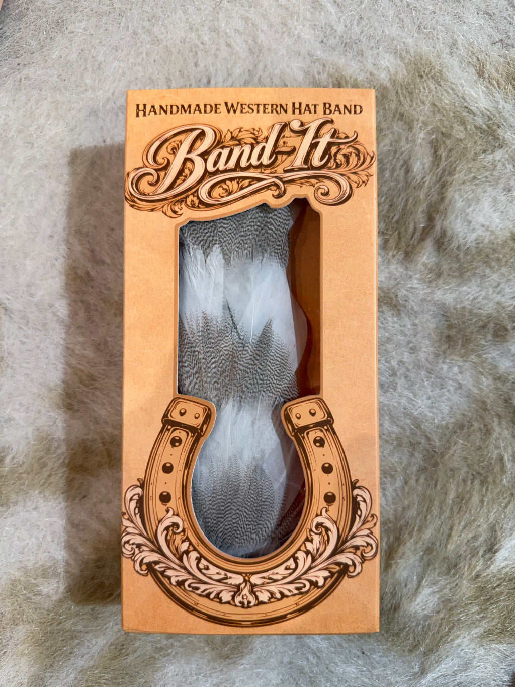 Feather Hat Band — Moonlit